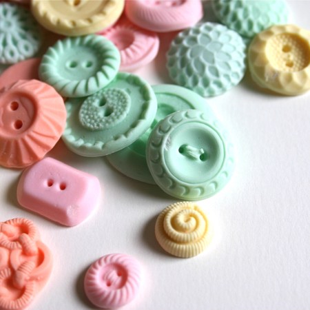 Like a button, Joy circles torn lives 