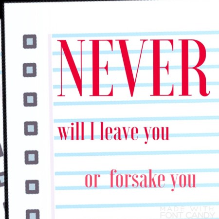 He’s not going anywhere…