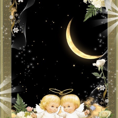 Ribbon slippered moon