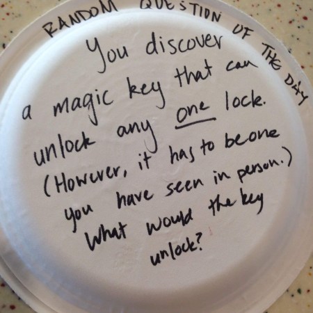 Intro: Daily Random Questions