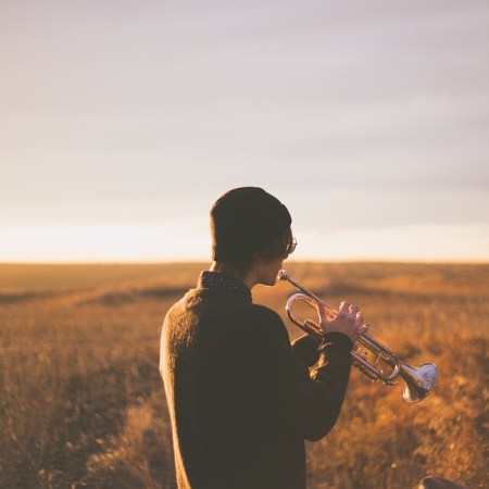 Jesus in grain fields